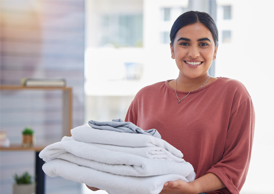 Looking for wash dry fold laundry services near me in Leamouth? Pick N Drop is the best drop off laundry service provider